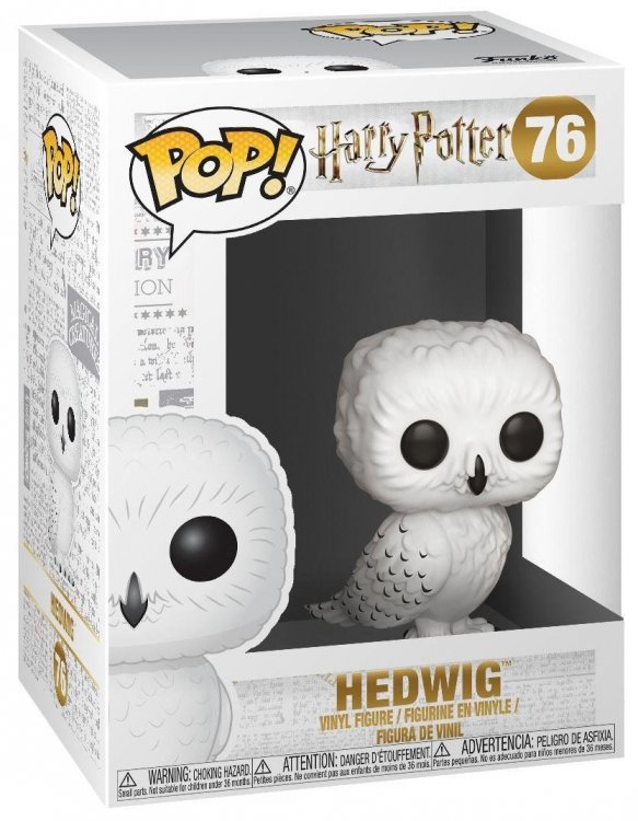 Фигурка Funko Pop Фанко Поп Гарри Поттер Букля Harry Potter Hedwig 10 см HP H 76