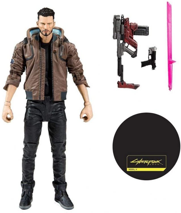 Фігурка McFarlane Toys Cyberpunk 2077 V Action Figure
