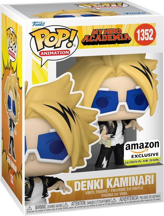 Фигурка Funko My Hero Academia Denki Kaminari фанко Моя Геройская Академия Денки Каминари (Amazon Exclusive) 1352 Фигурка Funko My Hero Academia Denki Kaminari фанко Моя Геройская Академия Денки Каминари (Amazon Exclusive) 1352