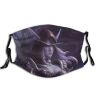 Маска захисна для особи World of Warcraft Sylvanas Сільвана + 2 вугільних фільтра