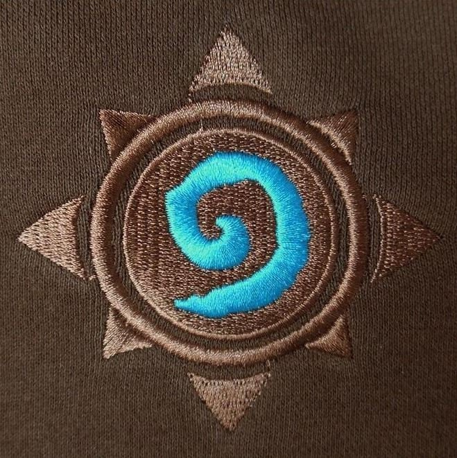 Реглан Hearthstone Hoodie с вышивкой (размер L)
