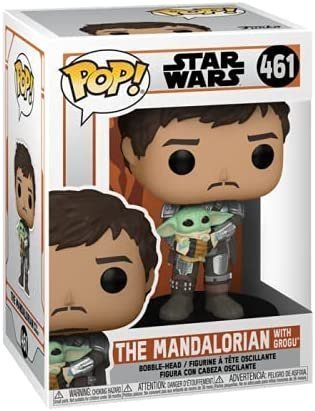 Фігурка Funko Star Wars: The Mandalorian with Grogu Фанко Зоряні війни: Мандалорець 461 Фігурка Funko Star Wars: The Mandalorian with Grogu Фанко Зоряні війни: Мандалорець 461