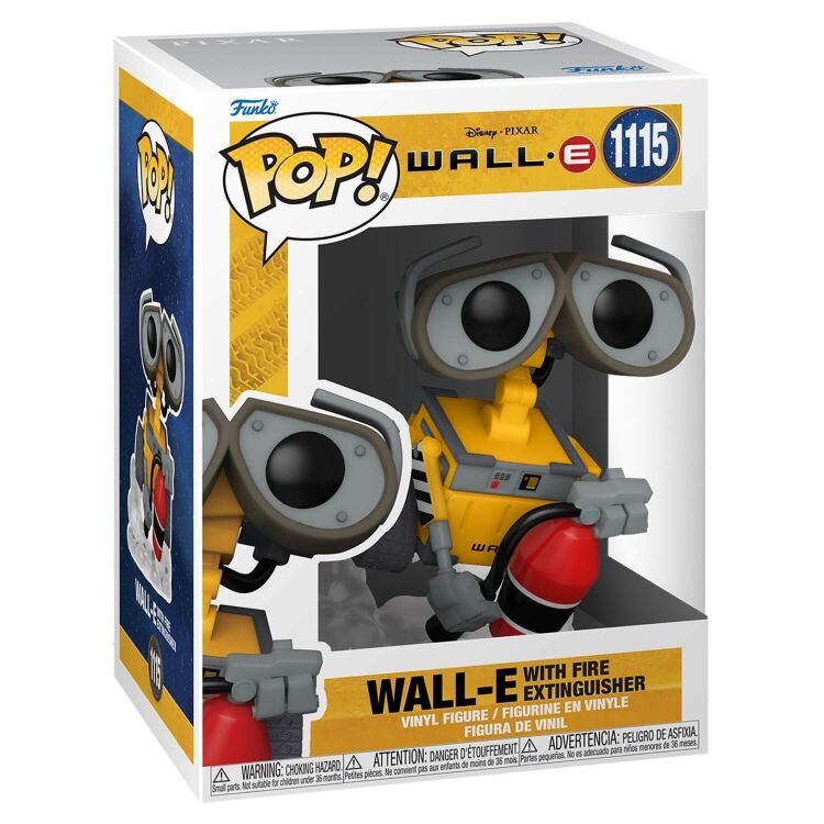 Фігурка Funko Pop Disney Wall E with Fire Extinguisher ВАЛІ фанко Wall-E 1115