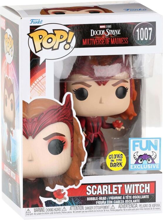 Фігурка Funko Marvel Doctor Strange Multiverse of Madness Scarlet Witch Фанко АЛАЯ ВІДЬМА 1007 Фігурка Funko Marvel Doctor Strange Multiverse of Madness Scarlet Witch Фанко АЛАЯ ВІДЬМА 1007