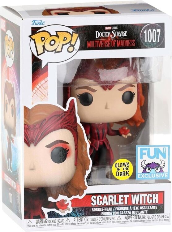 Фигурка Funko Marvel Doctor Strange Multiverse of Madness Scarlet Witch Фанко АЛАЯ ВЕДЬМА 1007 