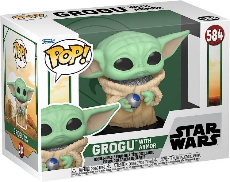 Фігурка Funko Star Wars Book of Boba Fett Мандалорець Фанко Зоряні війни Грогу 584 Фігурка Funko Star Wars Book of Boba Fett Мандалорець Фанко Зоряні війни Грогу 584