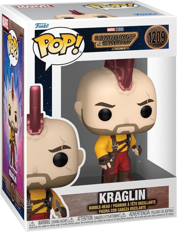 Фігурка Funko Marvel Guardians of The Galaxy Kraglin фанко Краглін 1209 Фігурка Funko Marvel Guardians of The Galaxy Kraglin фанко Краглін 1209
