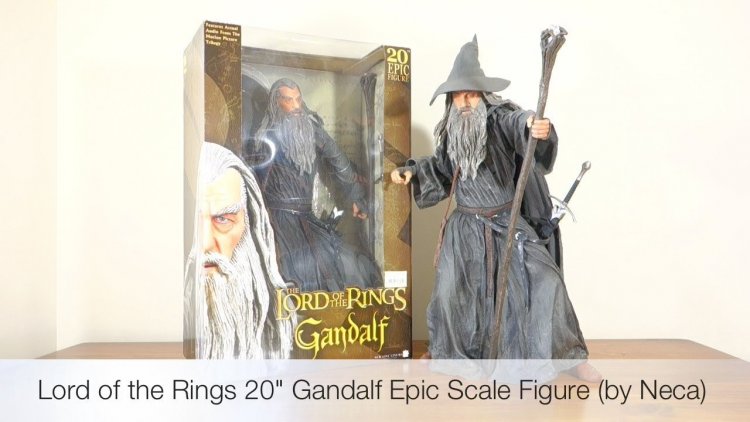 Фігурка - Lord of the Rings /Hobbit GANDALF THE GREY Figure (NECA) 50 см. Фігурка - Lord of the Rings /Hobbit GANDALF THE GREY Figure (NECA) 50 см.
