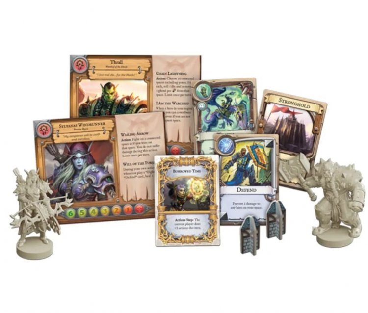 Настільна гра Blizzard World of Warcraft Wrath of the Lich King Pandemic Board Game