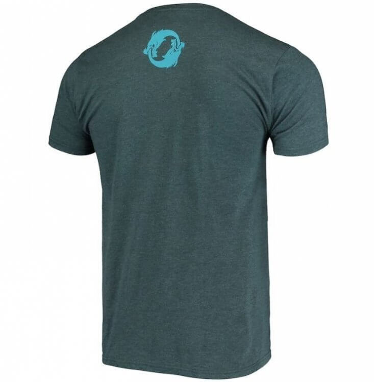 Футболка Mens Jinx Hanzo Heathered Navy Overwatch Sigil T-Shirt (размер L)