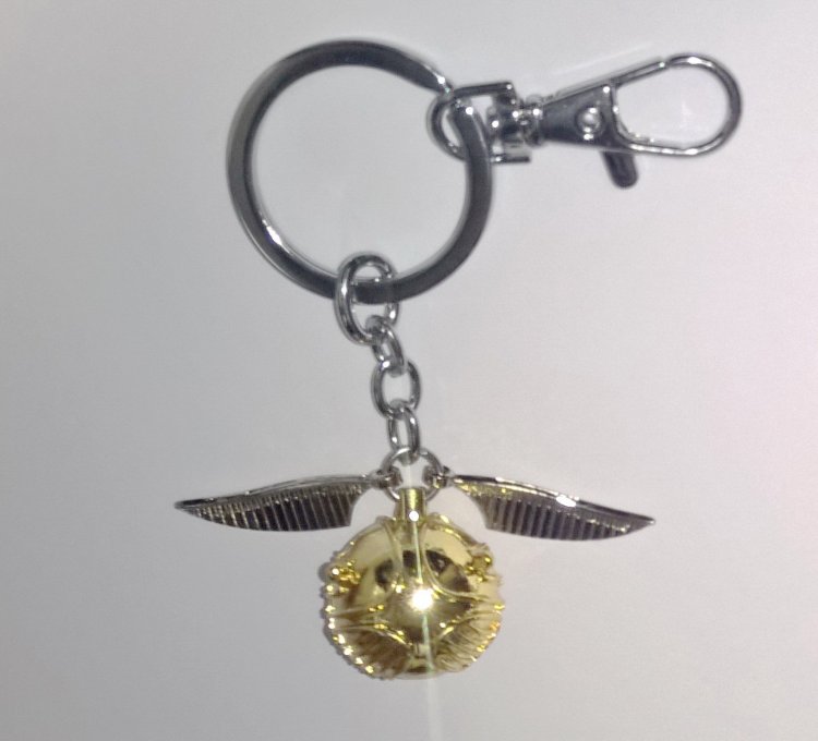 Брелок 3D Harry Potter Golden Snitch (Silver chain) Брелок 3D Harry Potter Golden Snitch (Silver chain)