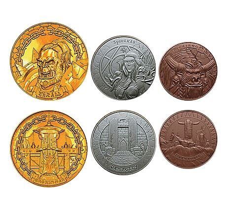 Набор монет World Of Warcraft Horde Collectible Coin Set
