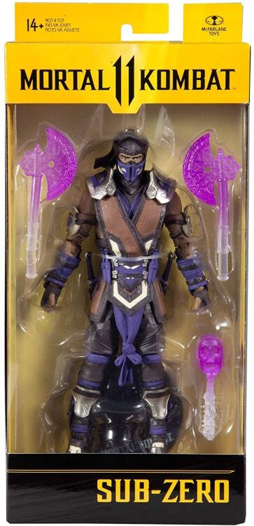  Фигурка McFarlane Toys Mortal Kombat Sub Zero (Winter Purple Variant) Action Figure