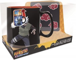 Подарунковий набір Abystyle Naruto Shippuden Kakashi Mug and Coaster Наруто Какаші чашка та підставка