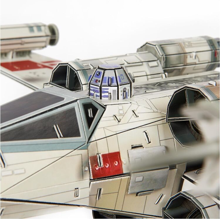 Пазл 4D Build Star Wars T-65 X-Wing Starfighter puzzle 3D картон Зоряний винищувач 160 шт.  Пазл 4D Build Star Wars T-65 X-Wing Starfighter puzzle 3D картон Зоряний винищувач 160 шт.