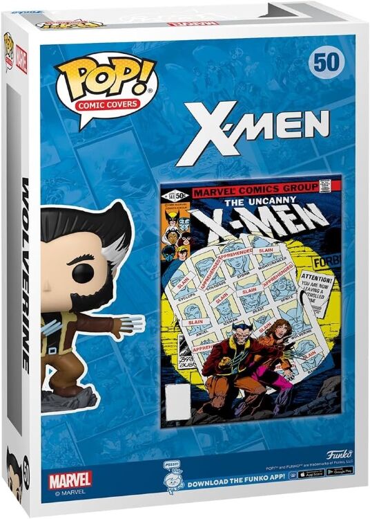 Фігурка Funko Comic Cover Marvel Days of Future Past Wolverine Фанко Росомаха 50