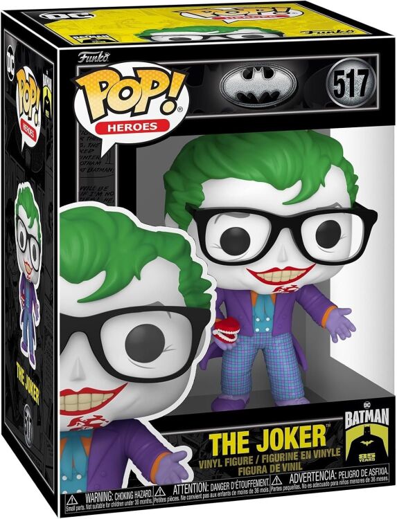 Фігурка Funko DC Batman's 85th Anniversary: The Joker фанко Джокер 517 Фігурка Funko DC Batman's 85th Anniversary: The Joker фанко Джокер 517