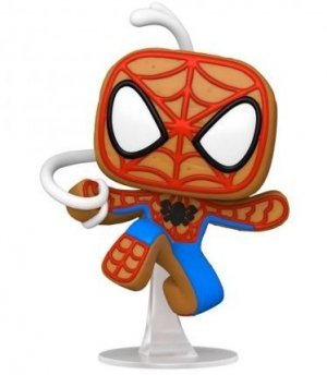 Фігурка Funko POP Marvel: Holiday Gingerbread Spider-man Людина Павук фанко 939