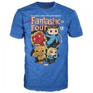 Футболка Funko Marvel Fantastic Four Collector Corps T-Shirt фанко Фантастична четвірка (розмір L)