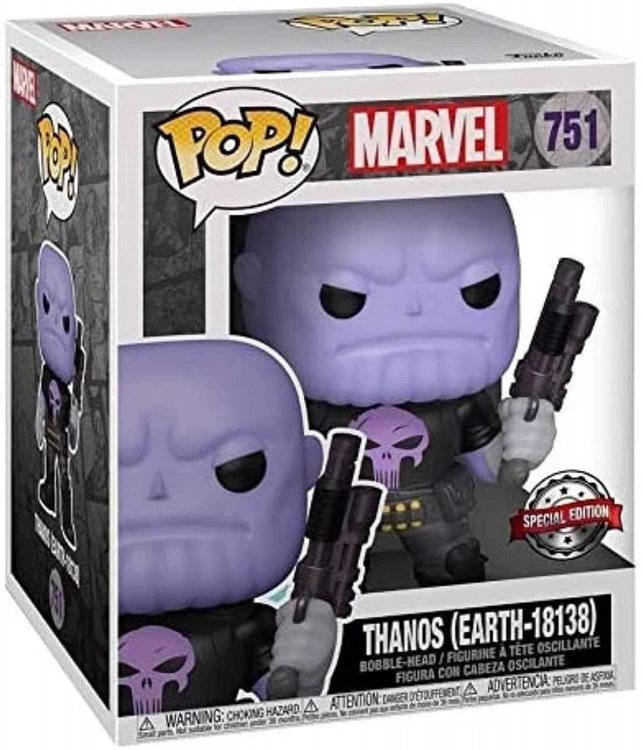 Фігурка Funko Super Marvel Heroes: Thanos Earth 18138 Танос 15 см фанко 751 Exclusive Фігурка Funko Super Marvel Heroes: Thanos Earth 18138 Танос 15 см фанко 751 Exclusive