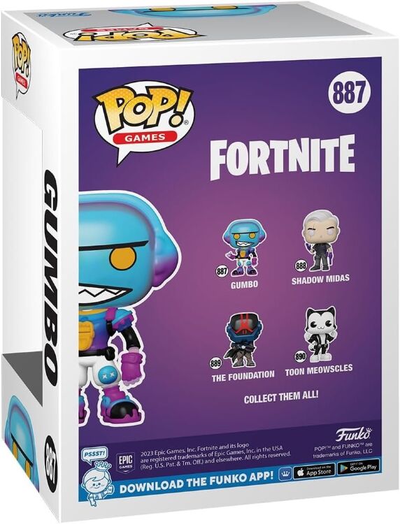Фигурка Funko Fortnite Gumbo фанко Фортнайт 887 