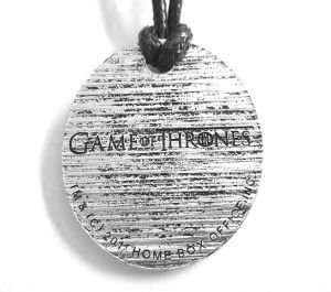 Брелок Game of Thrones Stark Snow Wolf Брелок Game of Thrones Stark Snow Wolf