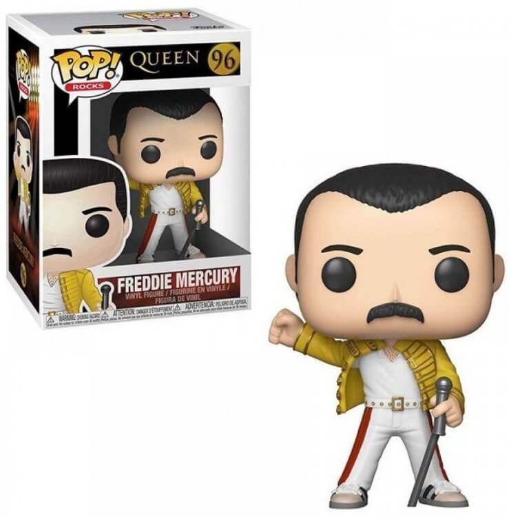 Фигурка Funko Rocks: Queen - Freddie Mercury Wembley 1986 фанко Фредди Меркьюри 96 Фигурка Funko Rocks: Queen - Freddie Mercury Wembley 1986 фанко Фредди Меркьюри 96