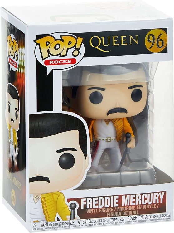 Фигурка Funko Rocks: Queen - Freddie Mercury Wembley 1986 фанко Фредди Меркьюри 96