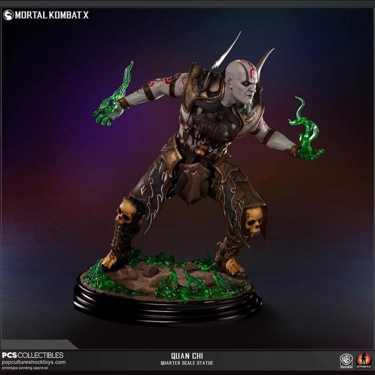 Статуетка Mortal Kombat Polystone Statue Sideshow - Quan Chi 42 см Статуетка Mortal Kombat Polystone Statue Sideshow - Quan Chi 42 см