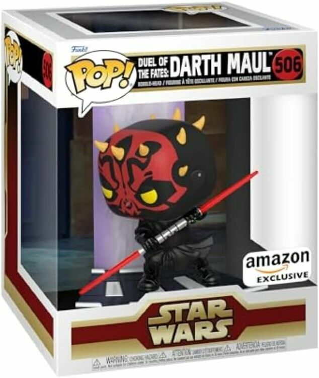 Фігурка Funko Star Wars Duel of The Fates - Darth Maul (Amazon Exclusive) Фанко Дарт Мол 506 Фігурка Funko Star Wars Duel of The Fates - Darth Maul (Amazon Exclusive) Фанко Дарт Мол 506