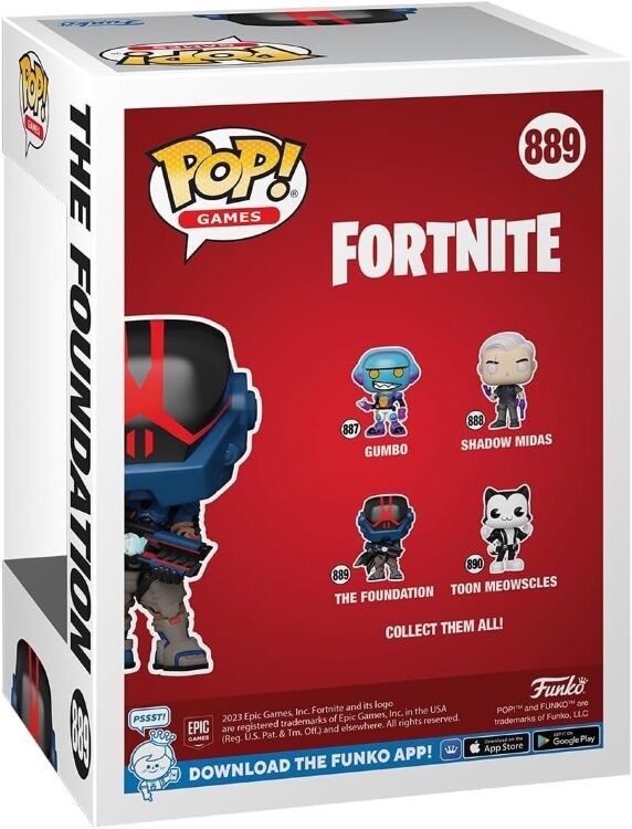 Фігурка Funko Fortnite The Foundation фанко Фортнайт 889 