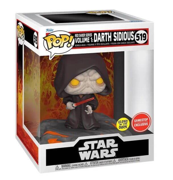 Фігурка Funko Star Wars: Darth Sidious Фанко Зіркові війни Дарт Сідіус Exclusive 519 Фігурка Funko Star Wars: Darth Sidious Фанко Зіркові війни Дарт Сідіус Exclusive 519
