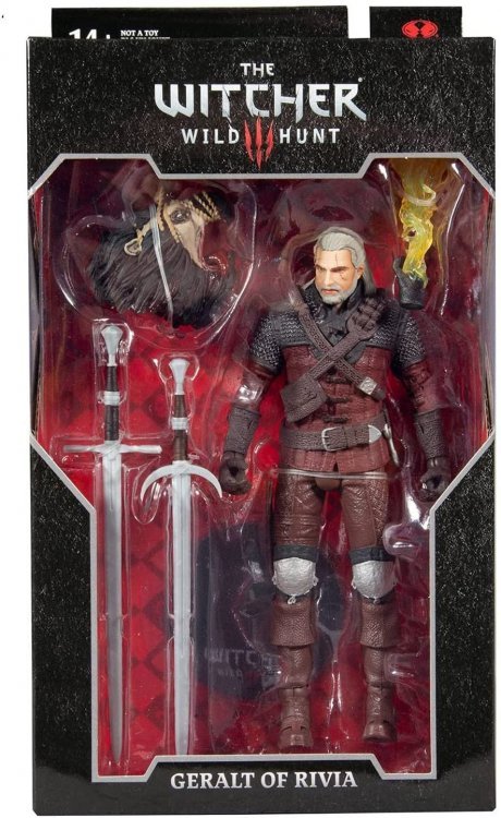 Фігурка McFarlane Witcher Figures Geralt of Rivia Wave 2 Відьмак Геральт (Wolf Armor) Фігурка McFarlane Witcher Figures Geralt of Rivia Wave 2 Відьмак Геральт (Wolf Armor)