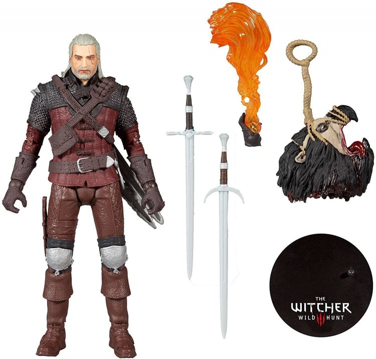 Фігурка McFarlane Witcher Figures Geralt of Rivia Wave 2 Відьмак Геральт (Wolf Armor) Фігурка McFarlane Witcher Figures Geralt of Rivia Wave 2 Відьмак Геральт (Wolf Armor)