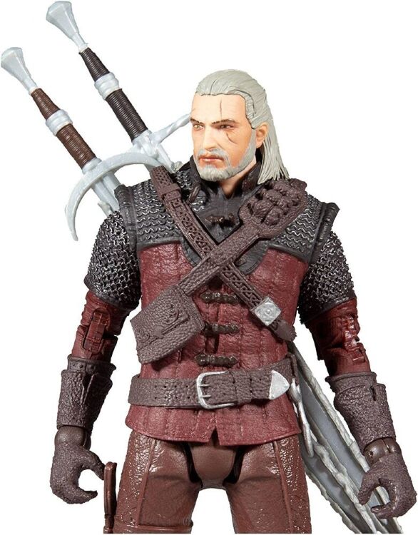 Фігурка McFarlane Witcher Figures Geralt of Rivia Wave 2 Відьмак Геральт (Wolf Armor)