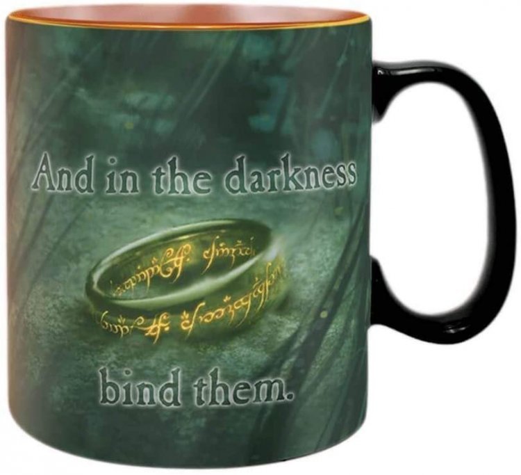 Чашка хамелеон Lord of the Rings Sauron Heat Change Mug 460 мл Кухоль Володар кілець Чашка хамелеон Lord of the Rings Sauron Heat Change Mug 460 мл Кухоль Володар кілець