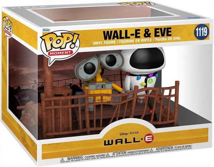 Фігурка Funko Movie Moment Disney: Wall-E and Eve Валлі та Єва фанко 1119