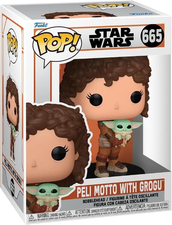 Фігурка Funko Star Wars Mandalorian Peli Motto with Grogu Фанко Мандалорець Пелі з Грогу 665 Фігурка Funko Star Wars Mandalorian Peli Motto with Grogu Фанко Мандалорець Пелі з Грогу 665