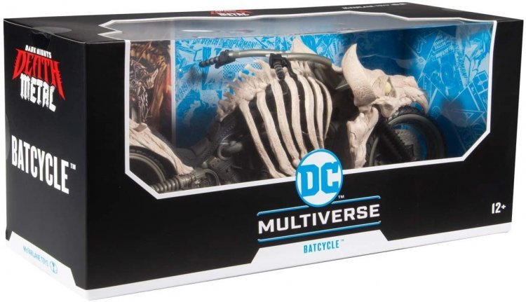 Фігурка McFarlane Toys DC Multiverse Death Metal Batcycle Мотоцикл Бетмена Бетцикл Фігурка McFarlane Toys DC Multiverse Death Metal Batcycle Мотоцикл Бетмена Бетцикл