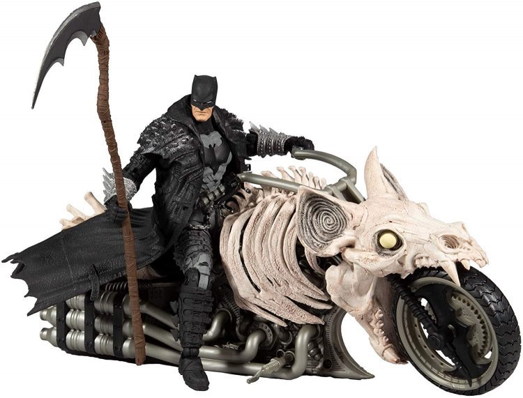Фігурка McFarlane Toys DC Multiverse Death Metal Batcycle Мотоцикл Бетмена Бетцикл Фігурка McFarlane Toys DC Multiverse Death Metal Batcycle Мотоцикл Бетмена Бетцикл
