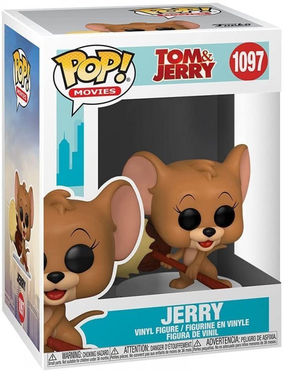Фігурка Funko Pop Movies: Tom and Jerry - Jerry фанко Джері 1097 Фігурка Funko Pop Movies: Tom and Jerry - Jerry фанко Джері 1097