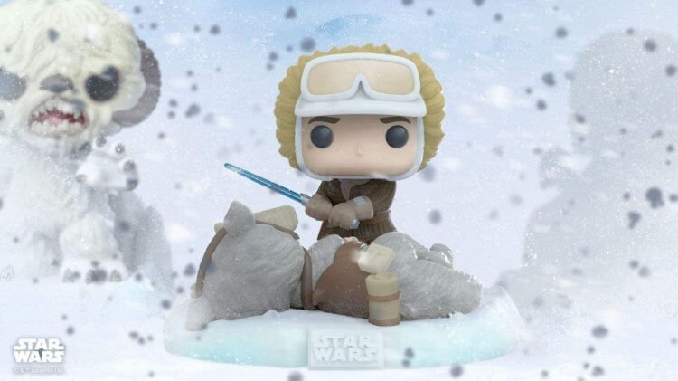 Фігурка Funko Star Wars: Battle at Echo Base Series - Han Solo and Tauntaun фанко Хан Соло (Amazon Exclusive) 373