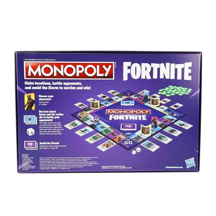 Монополия настольная игра Фортнайт Monopoly Game: Fortnite Edition NEW (27 новых персонажей) Монополия настольная игра Фортнайт Monopoly Game: Fortnite Edition NEW (27 новых персонажей)