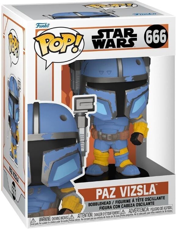 Фігурка Funko Star Wars Mandalorian Paz Vizsla Фанко Мандалорець Паз Візcла 666 Фігурка Funko Star Wars Mandalorian Paz Vizsla Фанко Мандалорець Паз Візcла 666