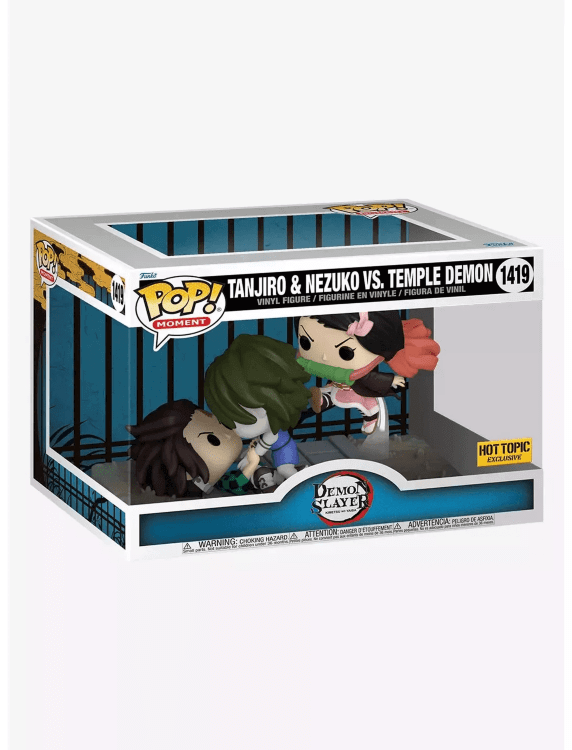 Фігурка Funko Demon Slayer Tanjiro Nezuko Temple Demon Фанко Клинок, що розсікає демонів 1419 Фігурка Funko Demon Slayer Tanjiro Nezuko Temple Demon Фанко Клинок, що розсікає демонів 1419