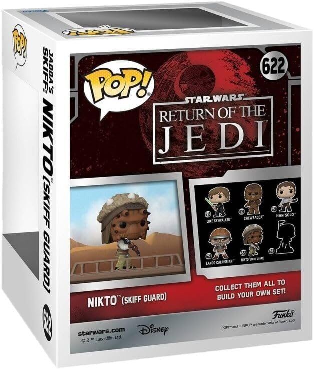 Фігурка Funko Star Wars Jabbas Skiff: NIKTO (Skiff Guard) Фанко Зіркові війни Піщаний скіф 622