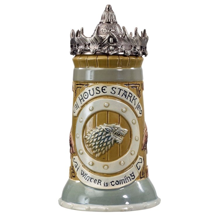 Кружка Game of Thrones House Stark Stein - 22 Oz Кружка Game of Thrones House Stark Stein - 22 Oz