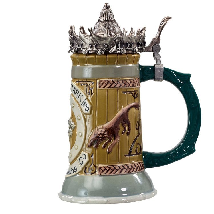 Кружка Game of Thrones House Stark Stein - 22 Oz Кружка Game of Thrones House Stark Stein - 22 Oz
