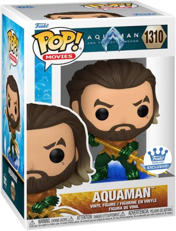 Фигурка Funko DC Aquaman and The Lost Kingdom Aquaman фанко Аквамен (Funko Exclusive) 1310 Фигурка Funko DC Aquaman and The Lost Kingdom Aquaman фанко Аквамен (Funko Exclusive) 1310