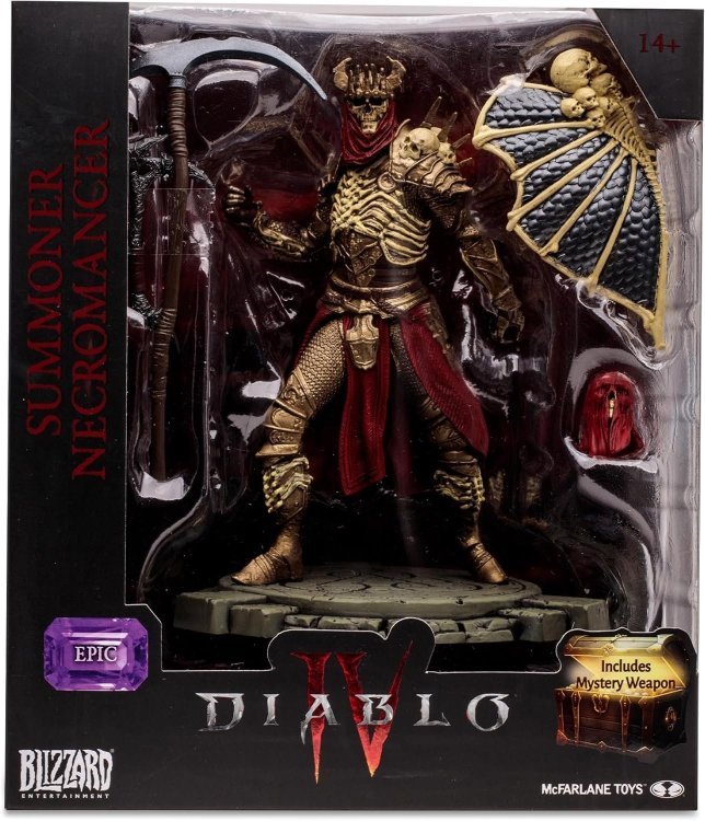 Фигурка McFarlane Diablo IV Summoner Necromancer Epic Figure Диабло Некромант 20 см. Фигурка McFarlane Diablo IV Summoner Necromancer Epic Figure Диабло Некромант 20 см.